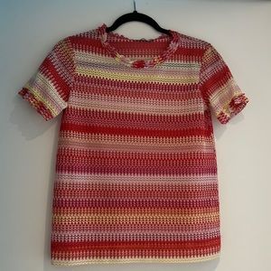 Zara shirt multicolored